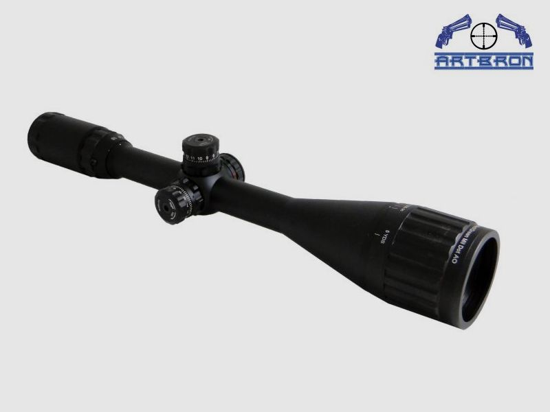 Luneta Leapers UTG 4-16x50 1'' AO R/G MilDot