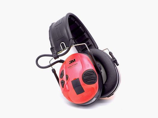 3M™ PELTOR™ SportTac™ Protección auditiva Rojo/Negro MT16H210F478RD