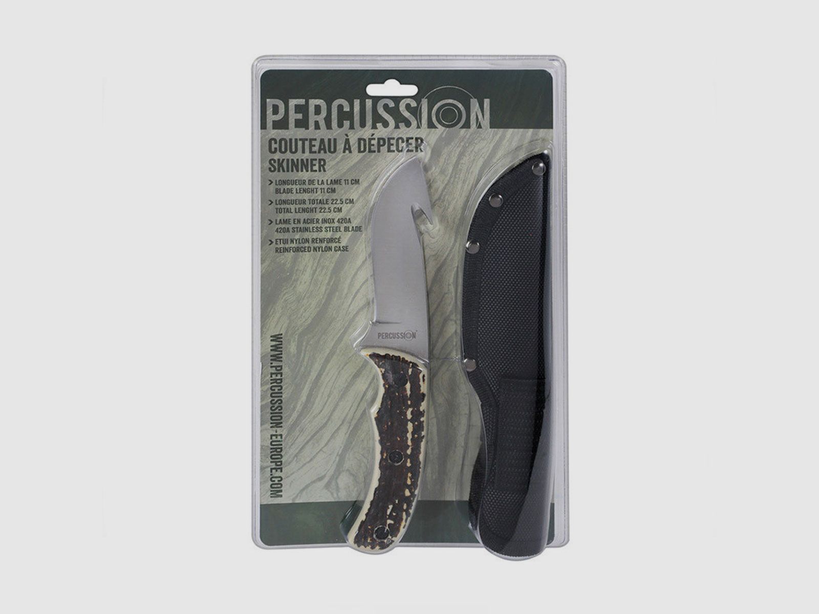 KNIFE – PERCUSSION – HUNTING KNIFE, image 2 of 2