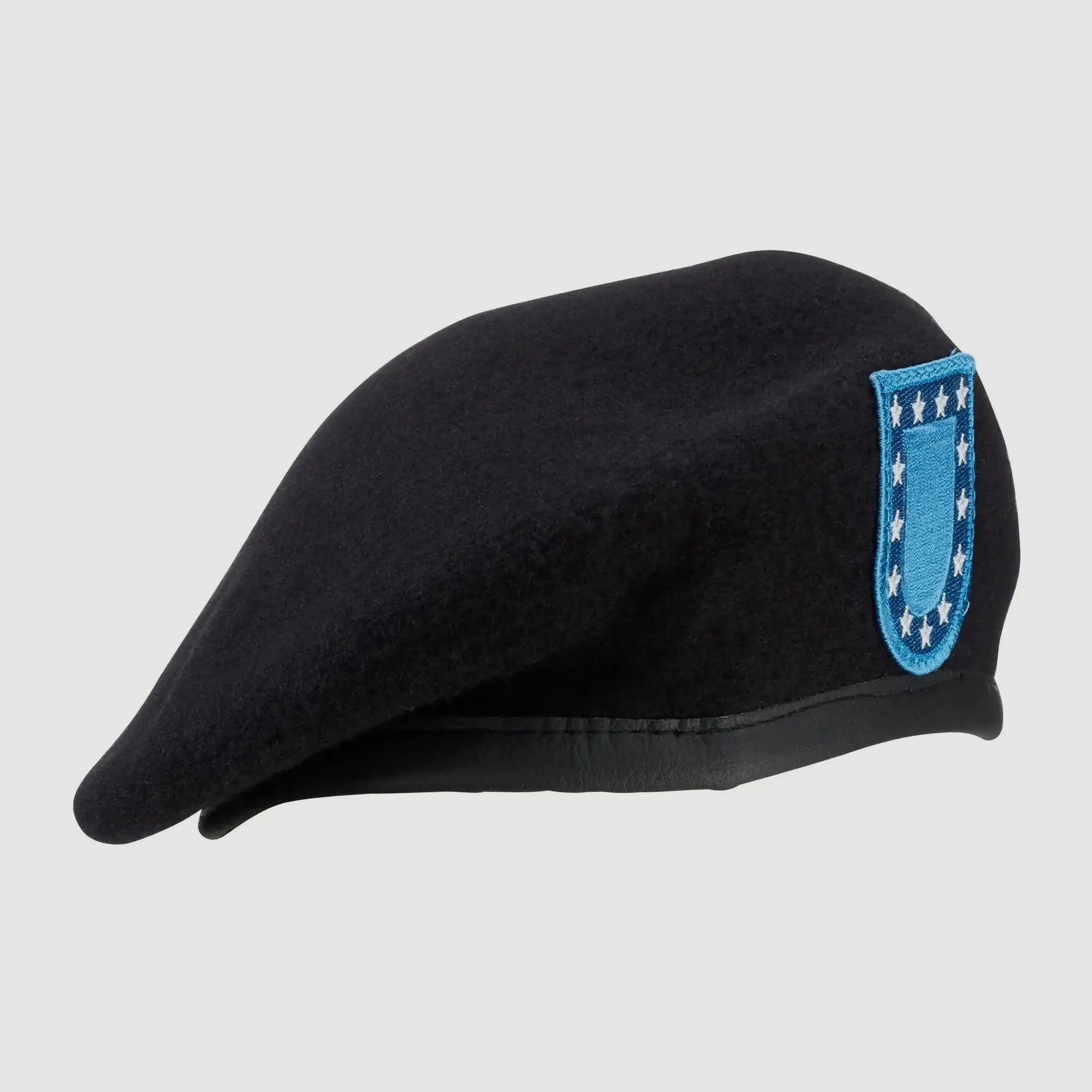 Béret original de la Bundeswehr US avec insigne - 56