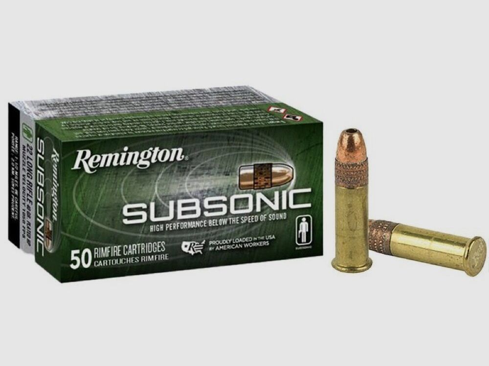 Remington Subsonic CPHP 40grs 50St .22lr, image 1 sur 2