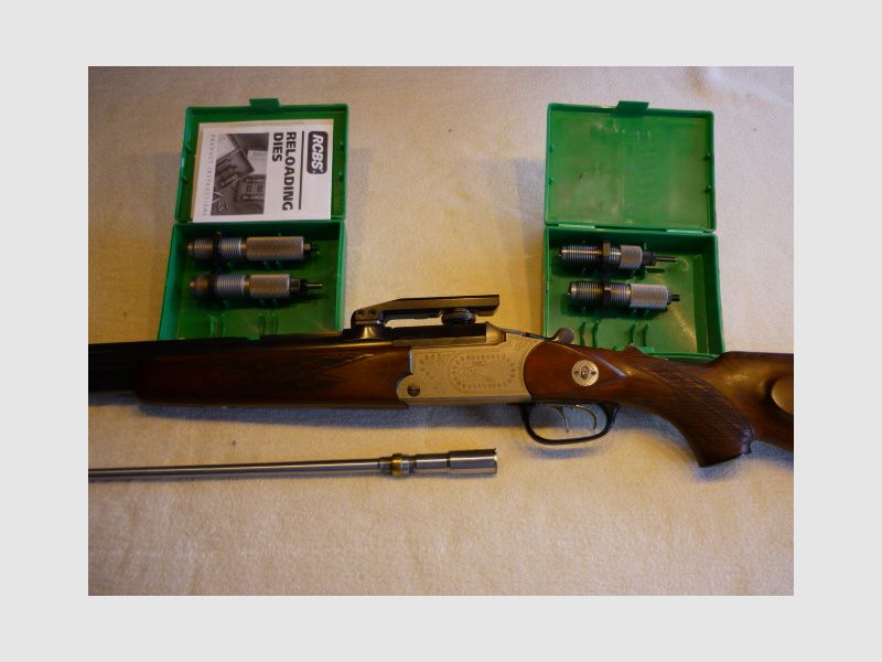 Blaser BBF 700 / Bergstutzen  mit K&S-Einstecklauf - RCBS Matrizensatz  