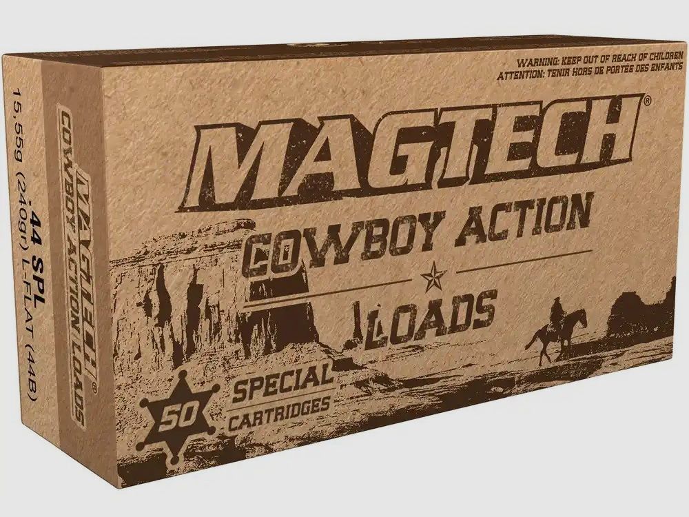 .44 S&W Special Blei-Flachkopf 15,5g/240grs. Magtech