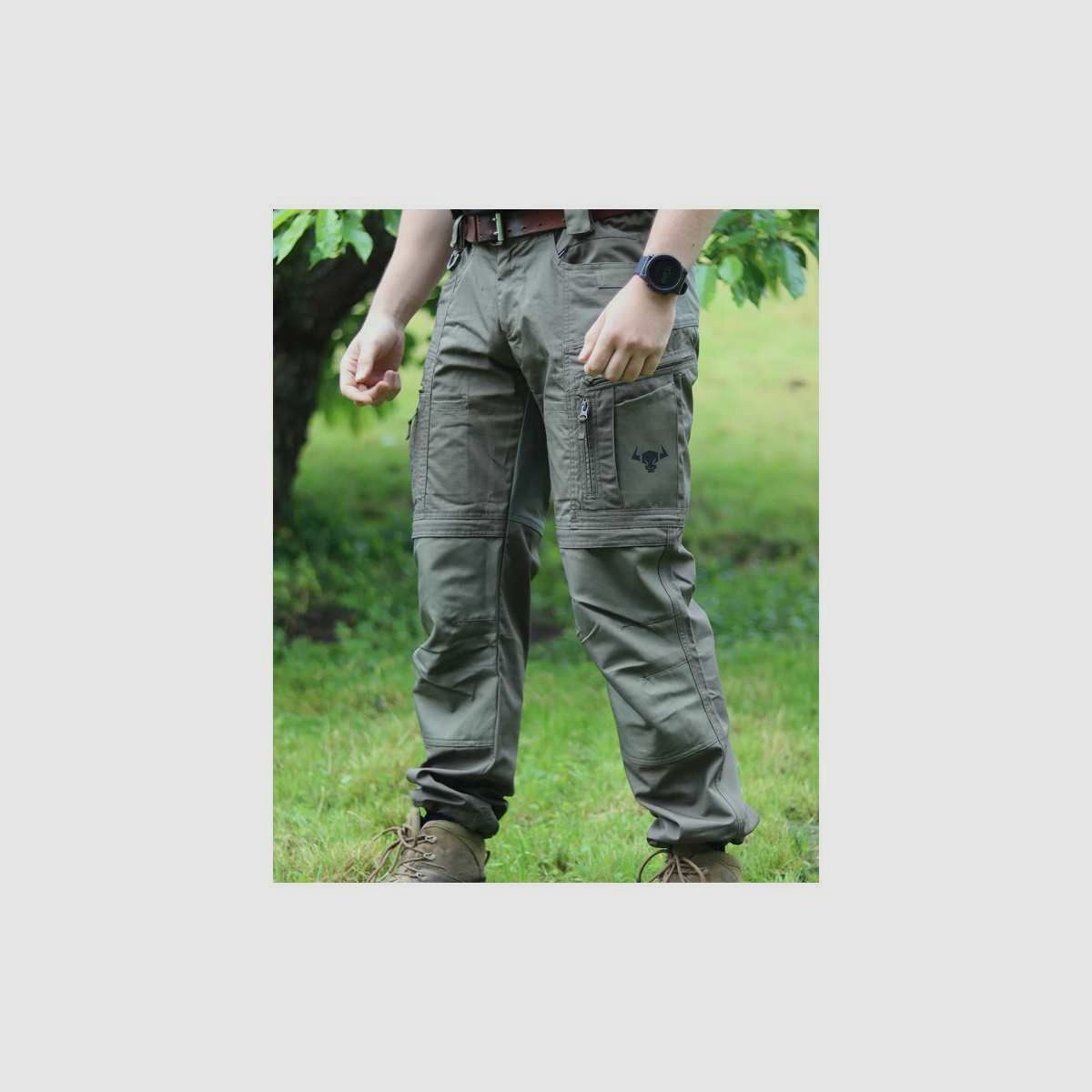 Pantalon Worker Minotaur vert, image 1 sur 11
