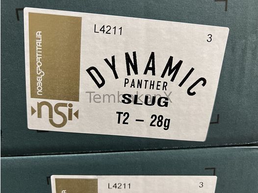 NSI (nouvelle livraison 13.500 disponible) Dynamic Panther SLUG - 12/70