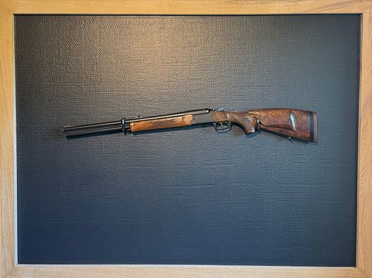 Blaser 95 BBF/Bergstutzen Cal. 12/76 & 30-06 avec canon insérable 5,6x52R - Édition Noire - Excellent État