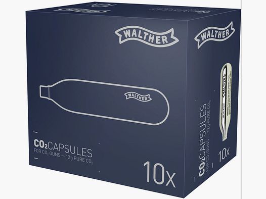 Umarex 4.1682-1 Walther 12g CO2 Kapseln 10 St.