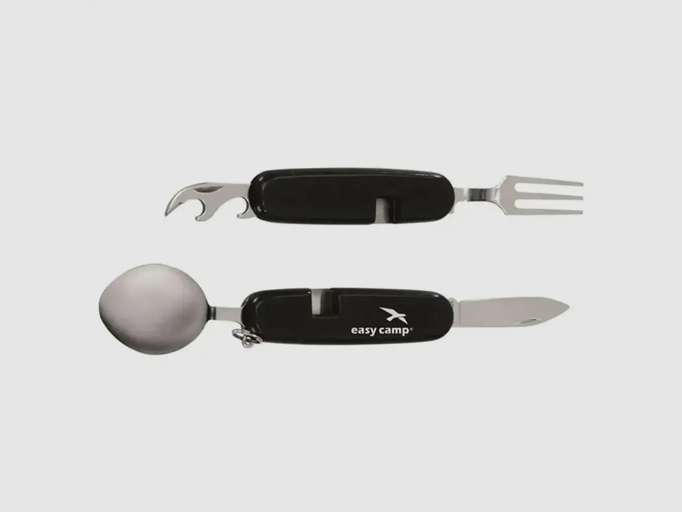 EasyCamp Bestecksatz faltbar schwarz