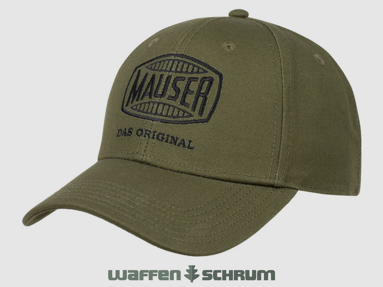 Mauser Cap Canvas Logo Green
