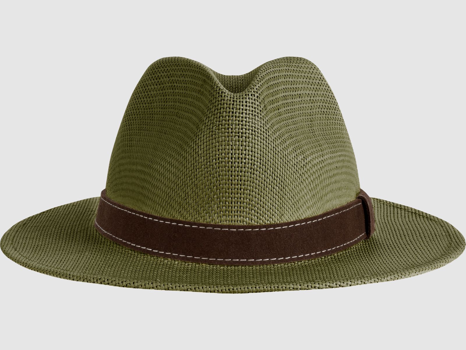 Chapeau de Paille Olive Foncé Olive Foncé 58