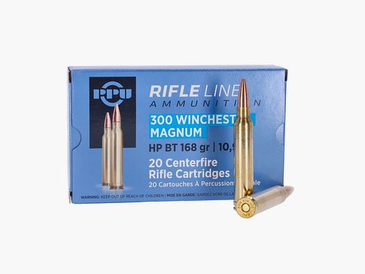 PRVI/PPU .300 Win. Mag. HPBT 168 gr. - 20 pcs.