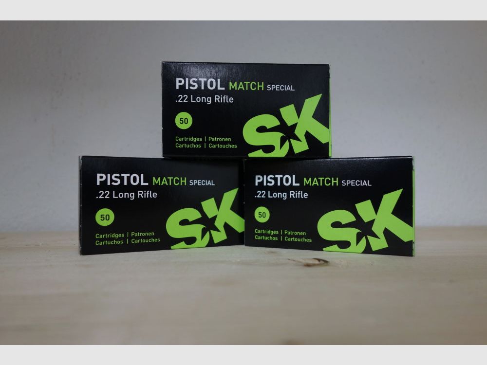 SK Pistol Match Special .22lr 500 shots