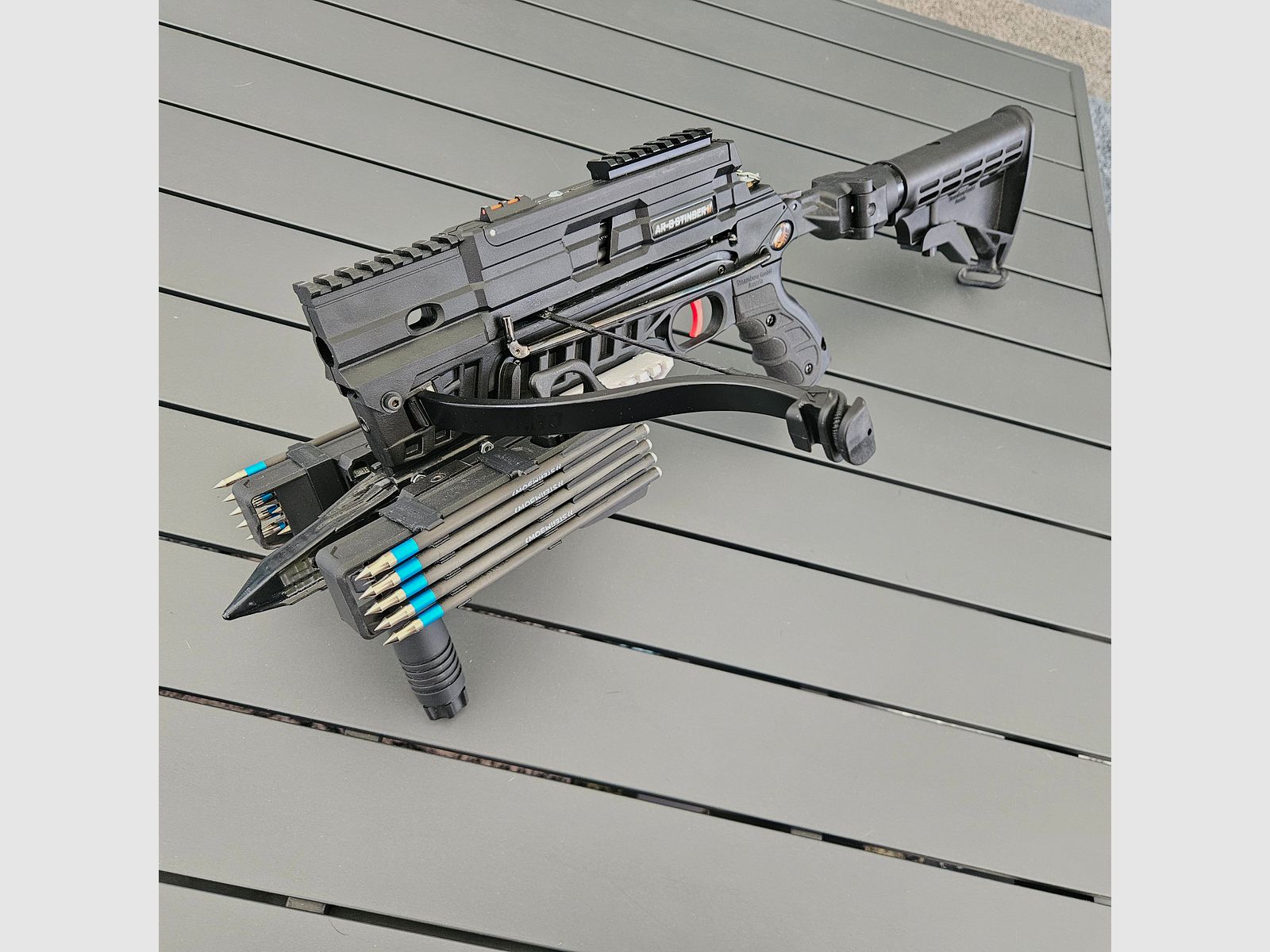 Steambow AR 9 Pistolenarmbrust Set