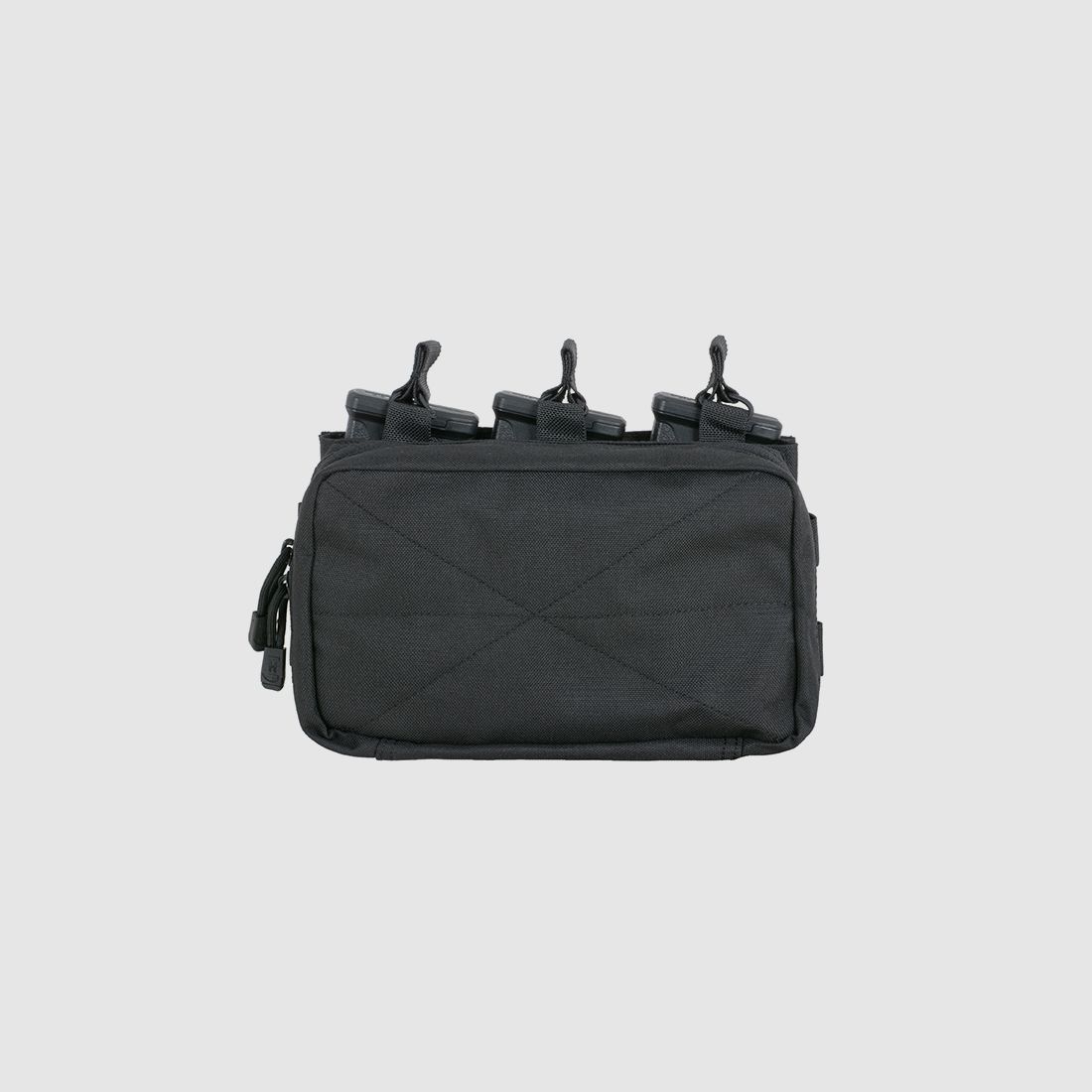 MOLLE Triple Rifle Mag/GP Pouch - Black [8FIELDS]