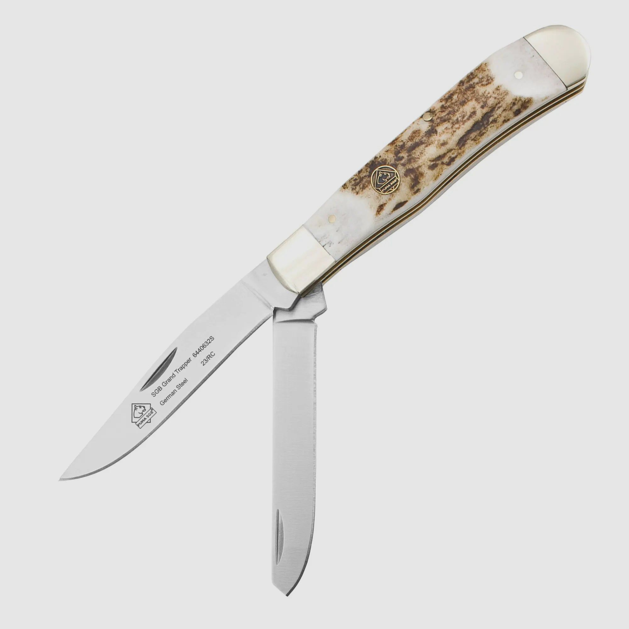 PUMA SGB grand trapper, corno di cervo