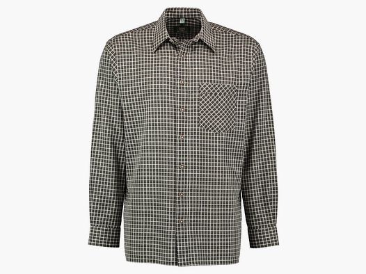 Orbis Hemd grün kariert comfort Fit
