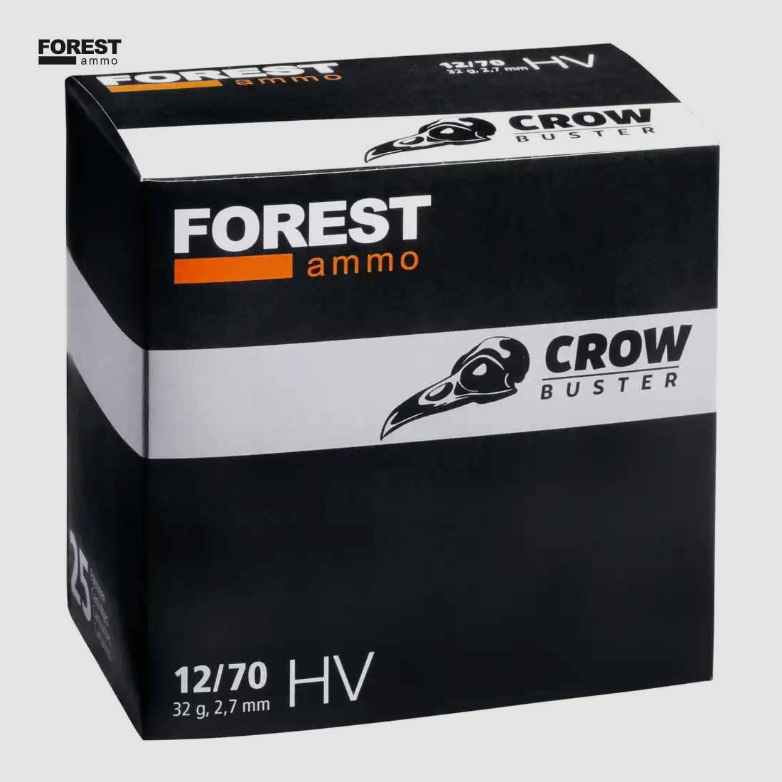 Forest Ammo 12/70 Crowbuster 2,7mm 32g 25Stk