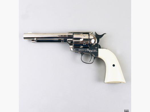 Revolver UMAREX COLT SAA 45 PEACEMAKER CO2 PELLETS NICHELATA -7,5J CAL. 4,5 C.N. 653
