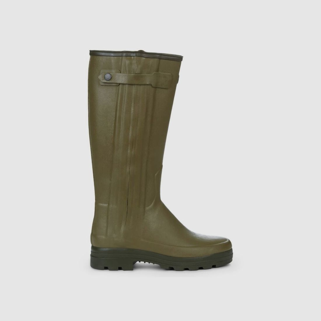 Le Chameu Herren Gummistiefel Chasseur mit Neporenfutter Vert Vierzon