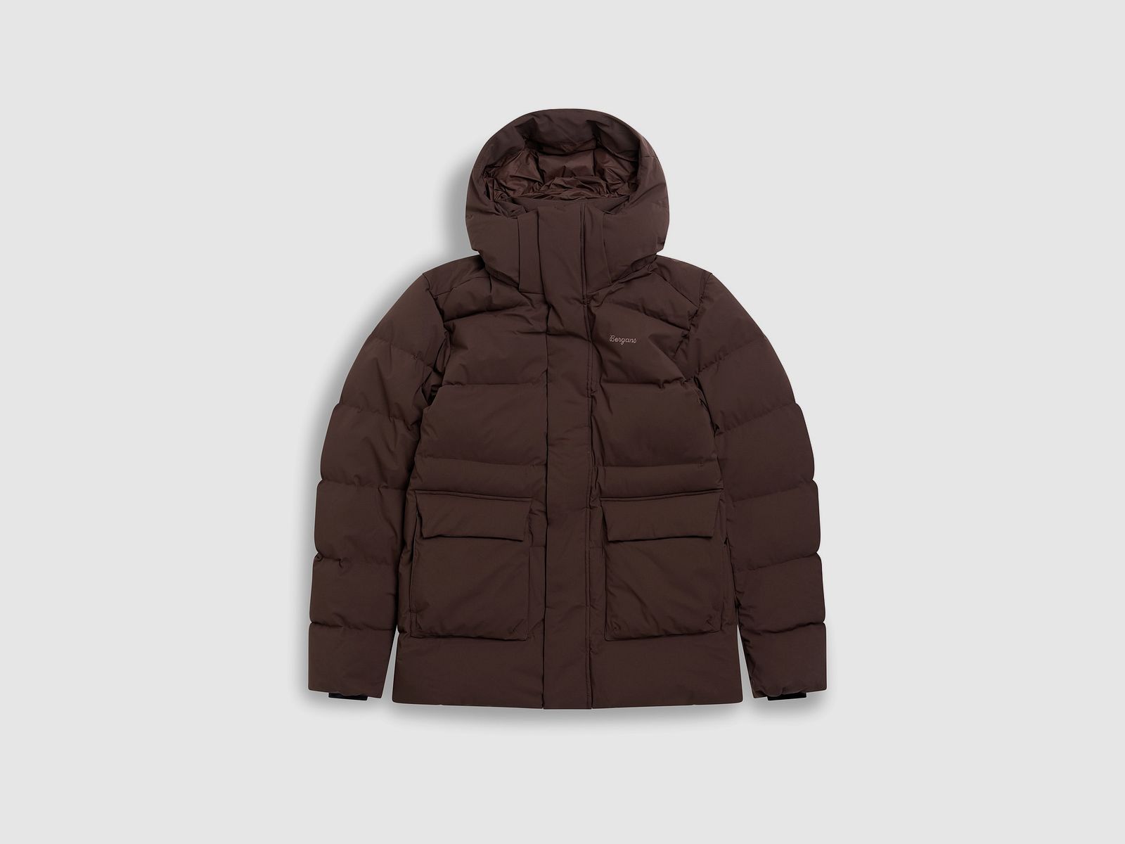 Bergans Dyna Down Hood Jacke Herren Dark Chocolate M