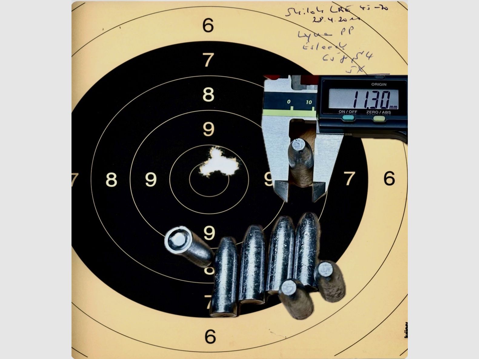 Paper Patch bullets Cal. 45