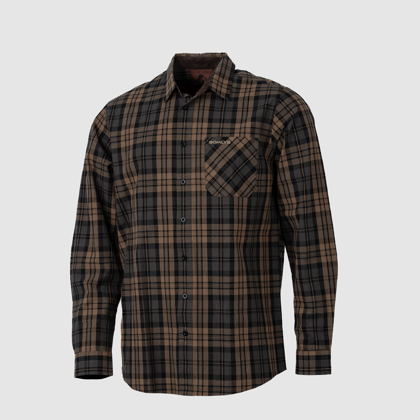 Camicia 518/M A quadri Verde, immagine 1 di 4