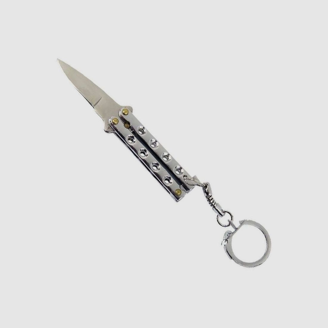 legalne Mini-Butterfly srebrny, brelok do kluczy
