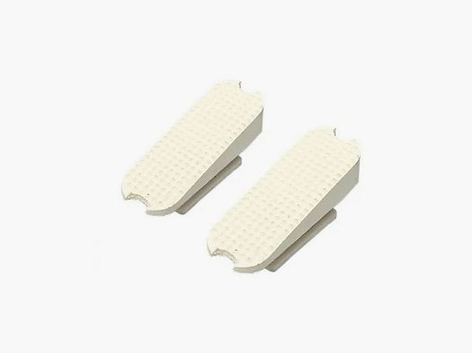 TACO ESTRIBO COMPENSATO 12cm BIANCO (COPPIA)