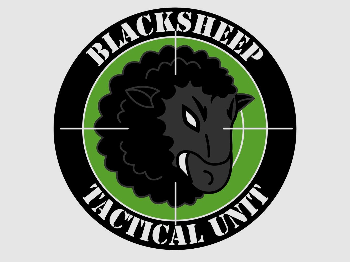 Abzeichen PVC BLACKSHEEP TACTICAL UNIT, Bild 1 von 2