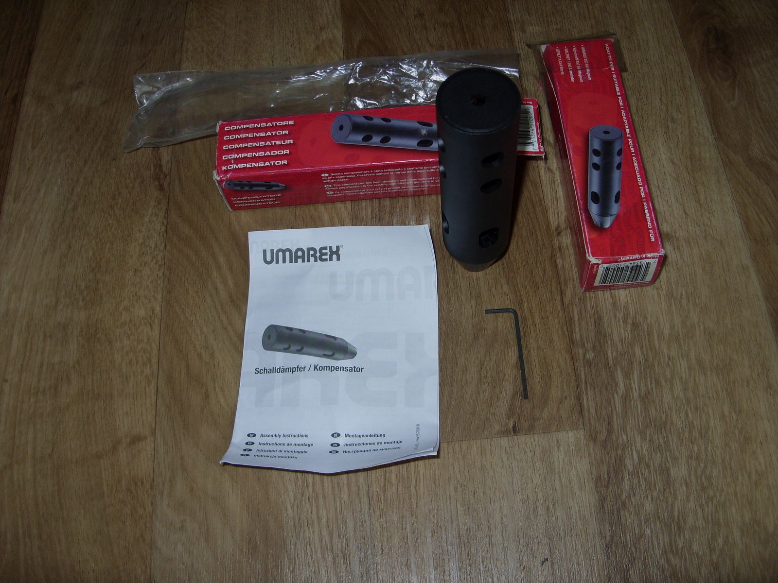 Umarex Schalldämpfer / Kompensator 2 Stück