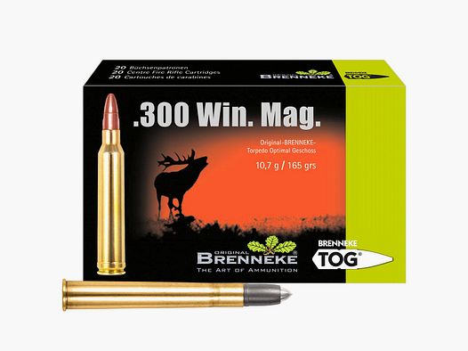 Brenneke .300 Win. Mag. TOG 10,7g/165grs. – 20 szt.