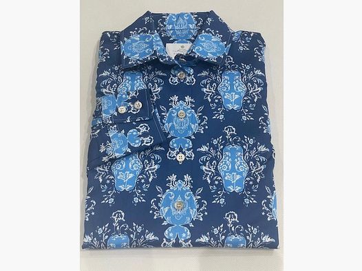 Habsburg Blusa Classica in Blu