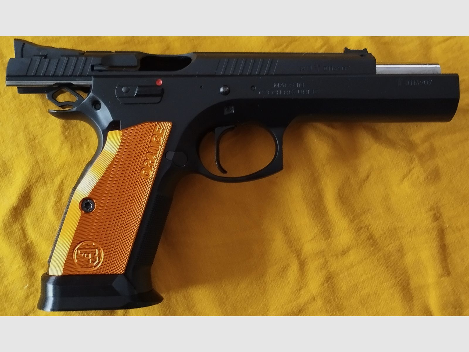 CZ TS Orange .40 S&W incl. 9x21 barrel swap TSO New