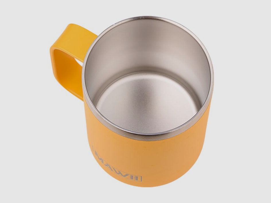 Stainless Steel Mug with Handle, 350 ml, Black, image 4 of 9