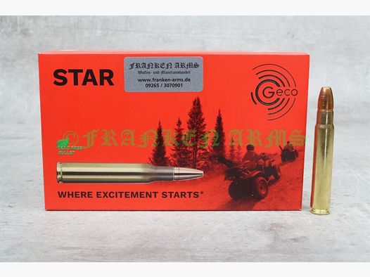 Geco Star 9,3x62 250gr. 16,2g 20 pièces prix dégressifs