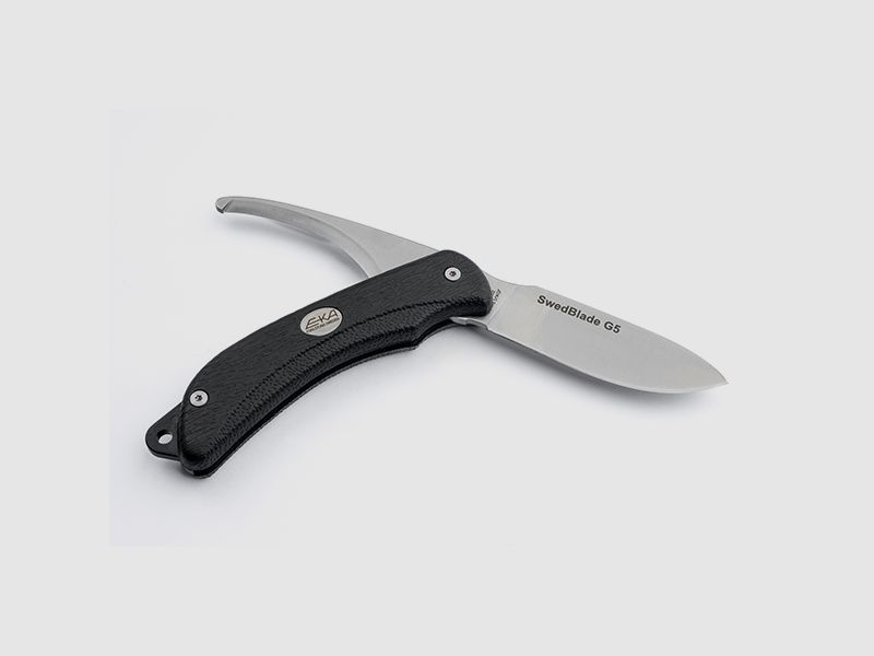 Messer EKA Swedblade G5 schwarz mit Etui, Bild 1 von 4