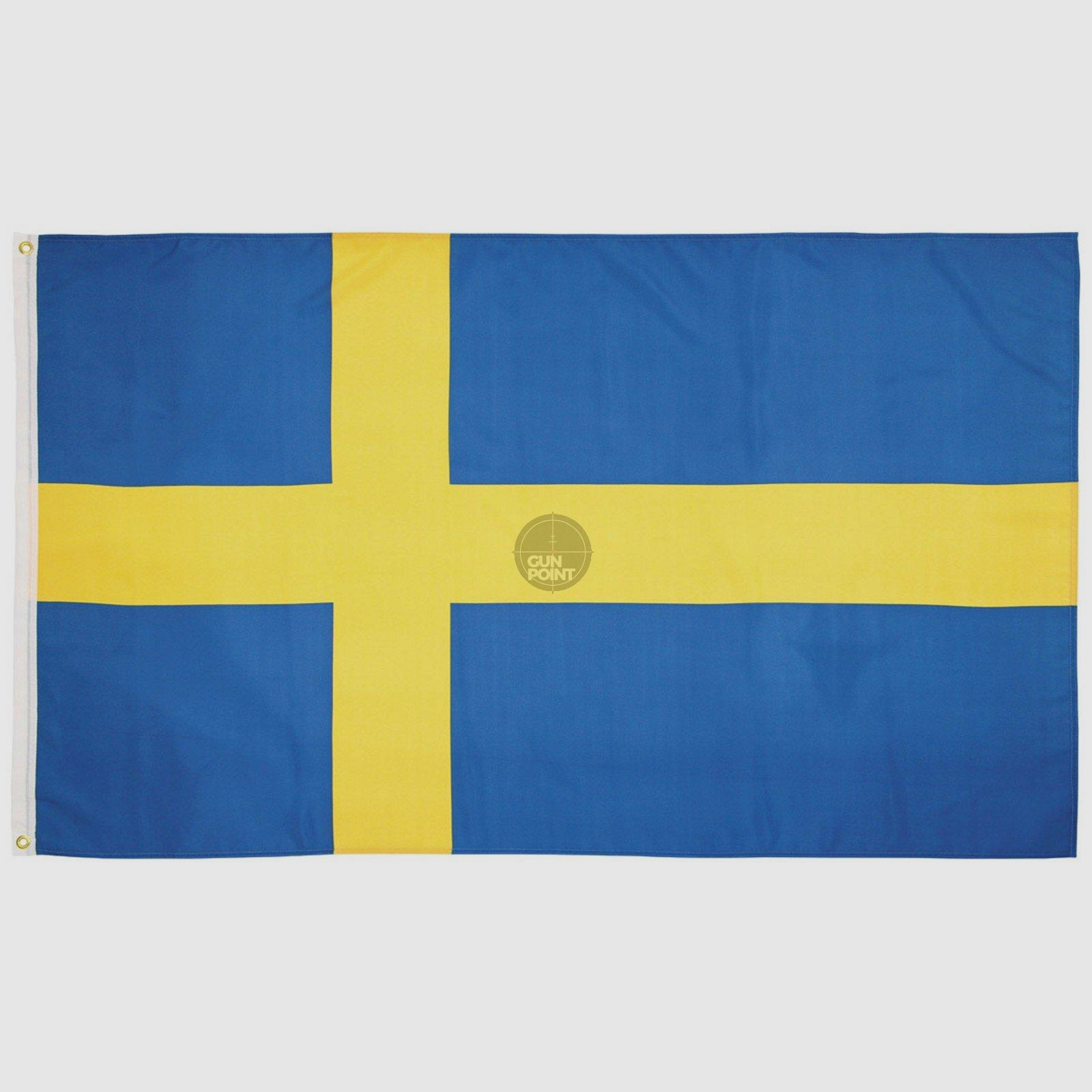 Fahne, Schweden,Polyester, 90 x 150 cm