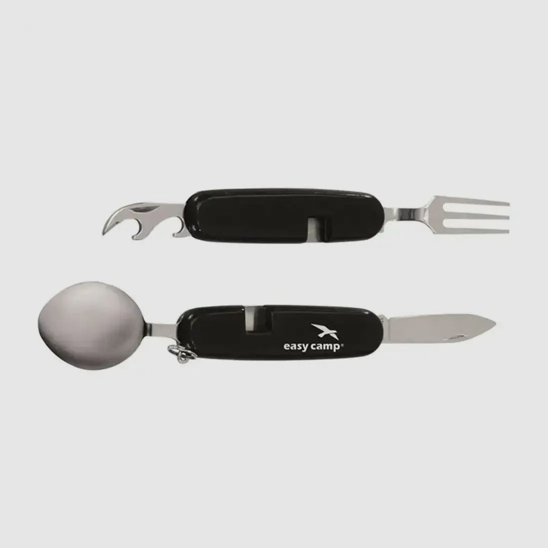 EasyCamp Bestecksatz faltbar schwarz