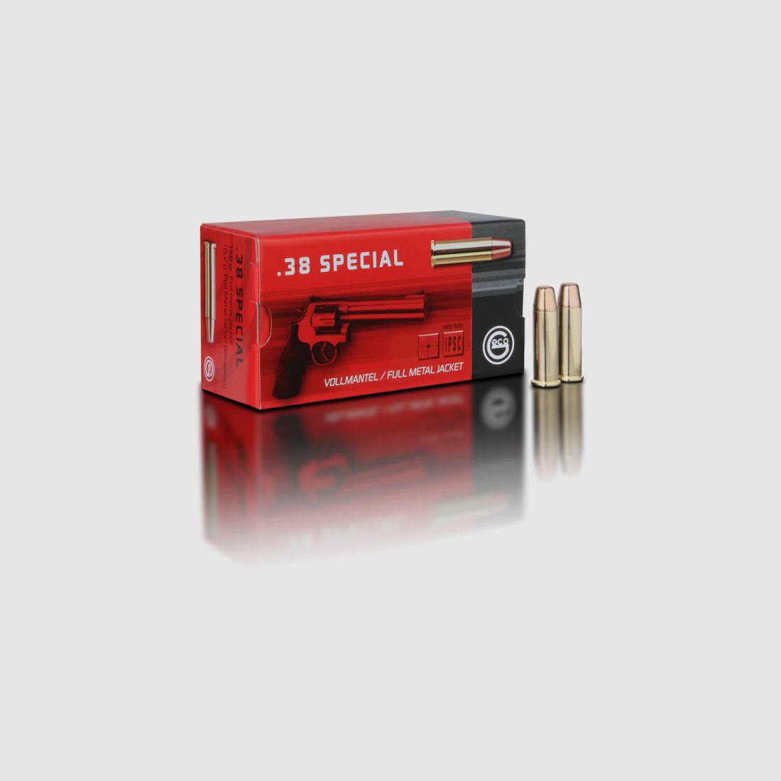 Geco .38Special VM (Vollmantel) 158grs.