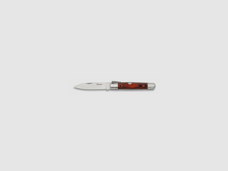 01038 – Coltello tascabile MACHETE n. 1. Legno. Lama: 8,5 cm