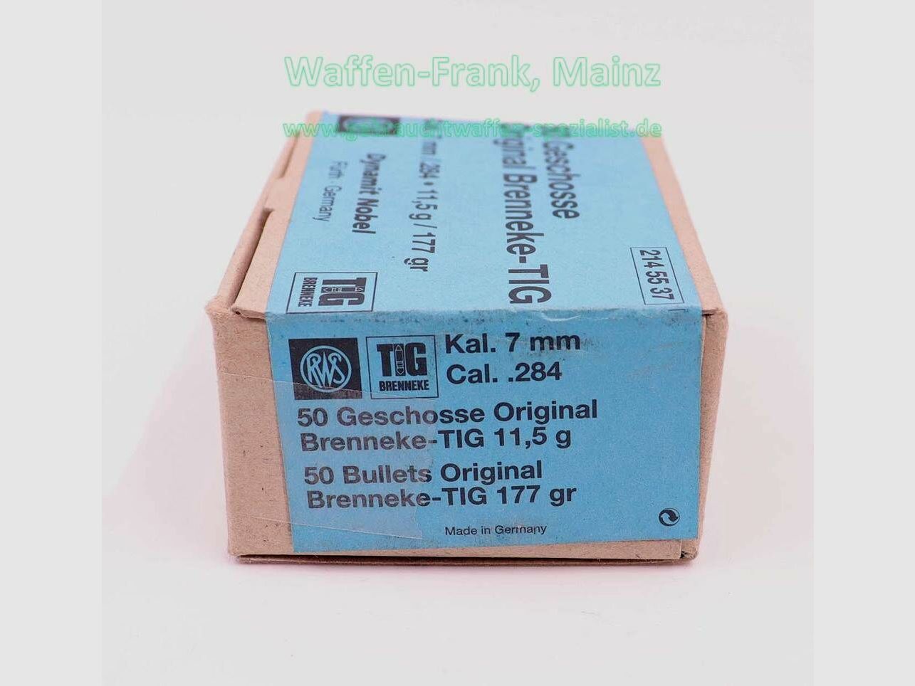 RWS (WZd.Fa.Rottweil) balles de fusil 7mm (.284)