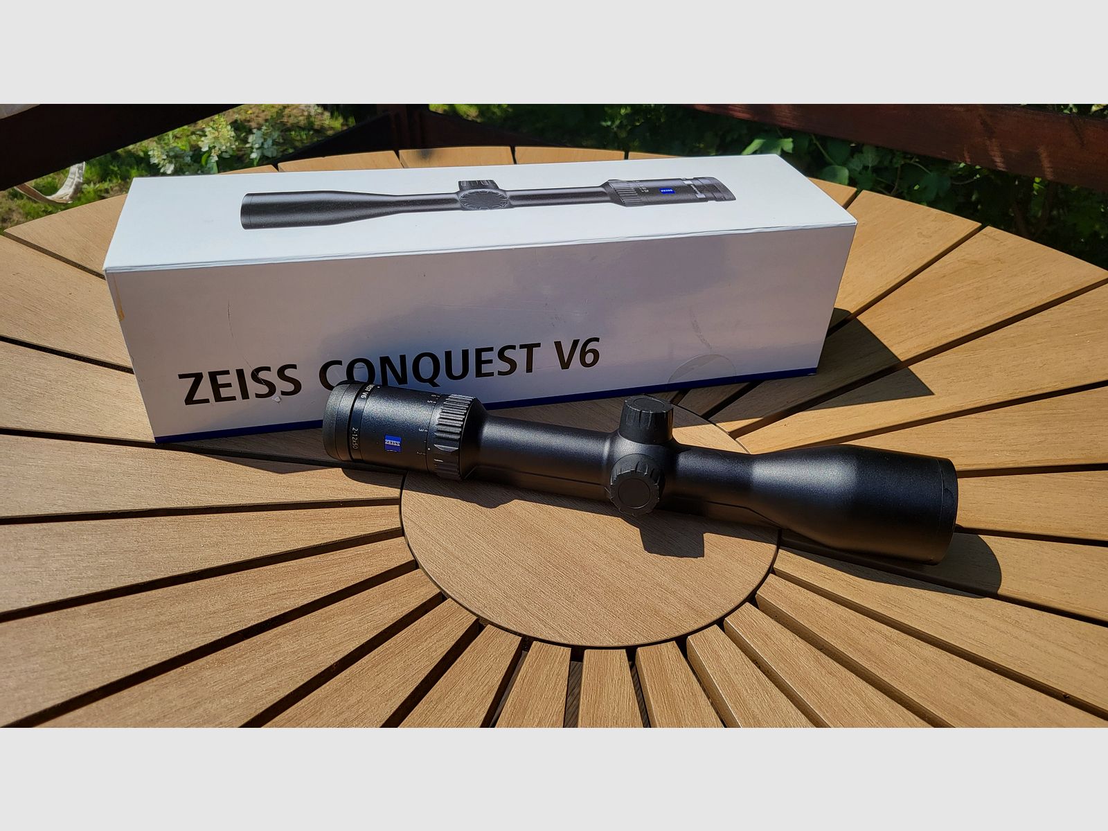Zielfernrohr ZEISS Conquest V6 2-12x50 M (mit Schiene) mit Leuchtpunkt