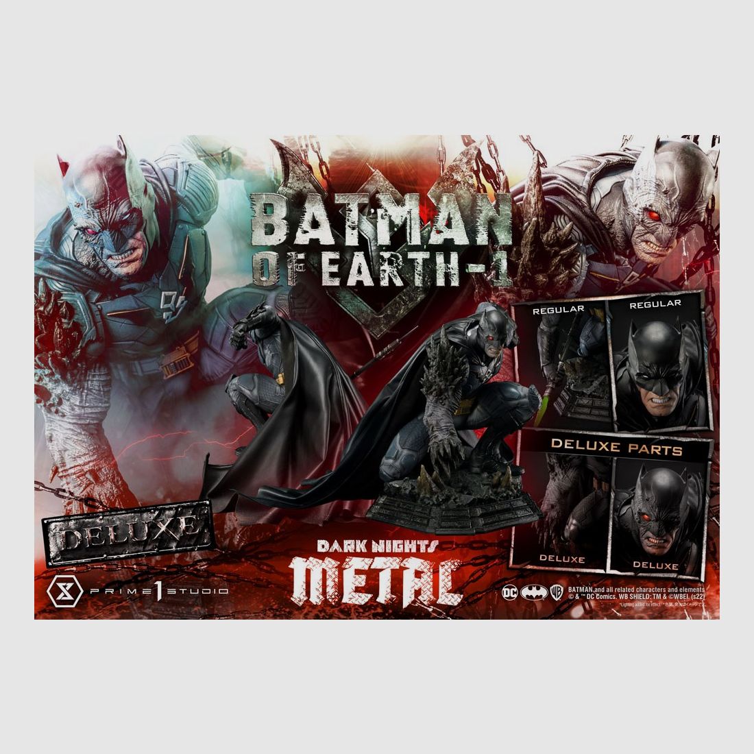 Dark Knights: Metal Statue 1/3 Batman of Earth-1 Deluxe Version 43 cm | 43053