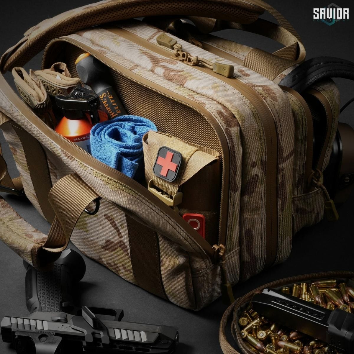Savior - Mini Pistol Range Bag Specialist - Multicam Arid - RA-DGSPWS-MINI-MCID, zdjęcie 5 z 7