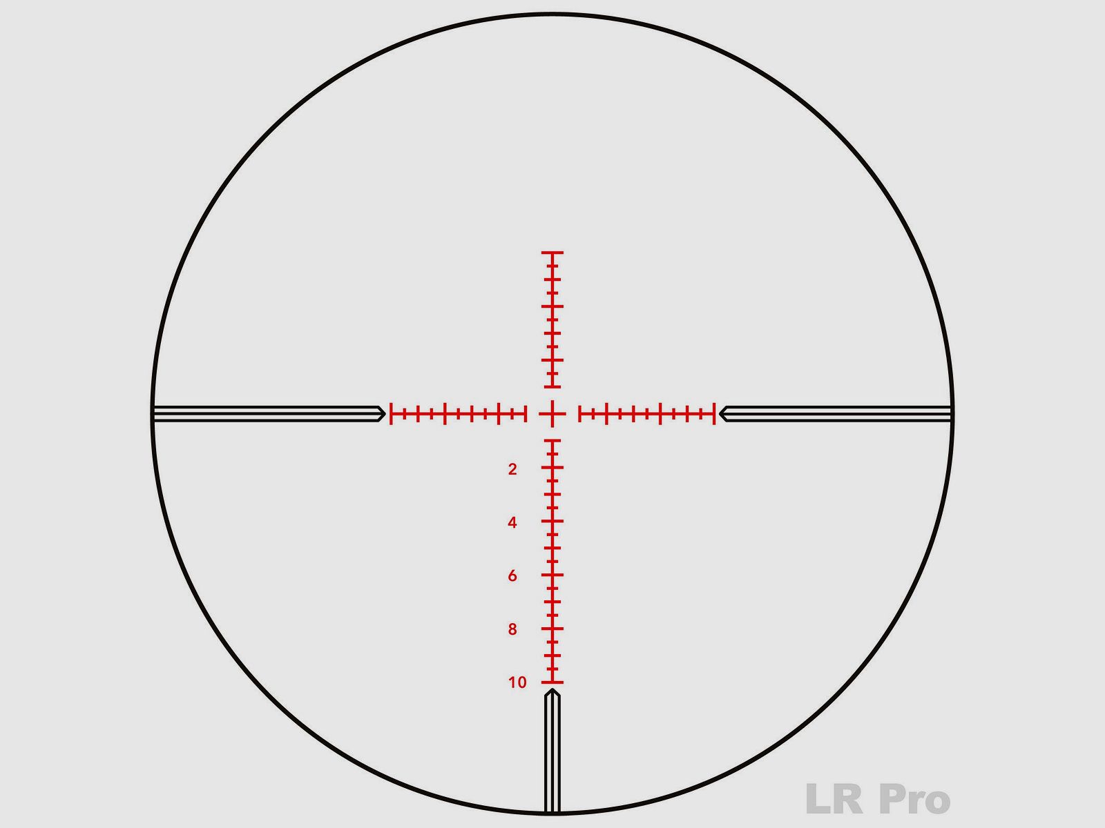 GPO Spectra™ 6x 4,5-27x50 LR Pro FFP CW