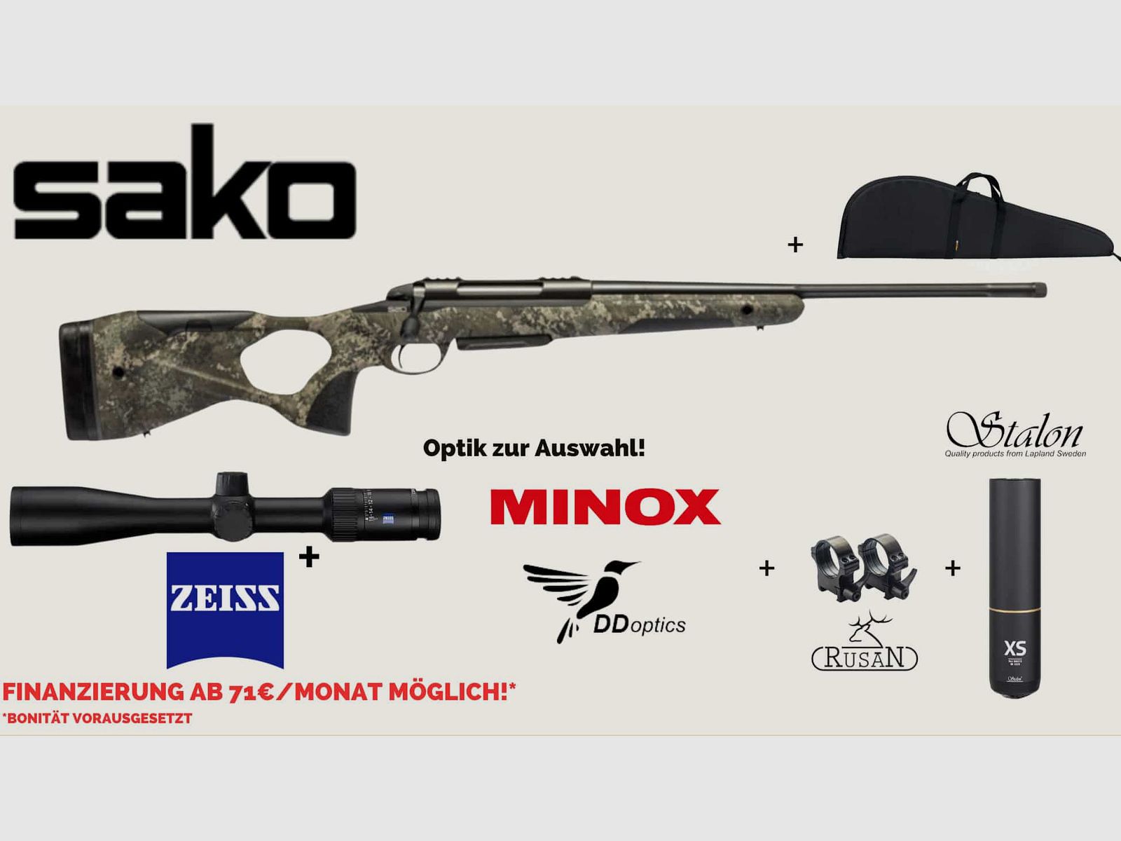 SAKO S20 HUNTER True Timber Strata | Offre complète « EBERT », image 1 sur 9