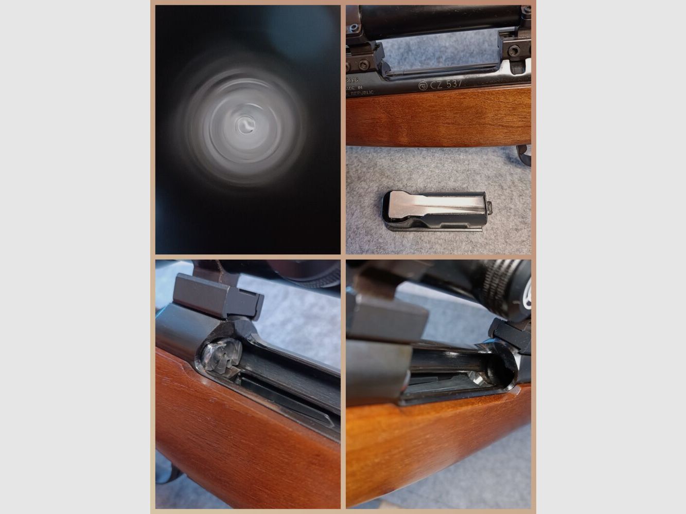 CZ Mod. 537 Stutzen mit ZF Kahles 7x56 neuwertig!