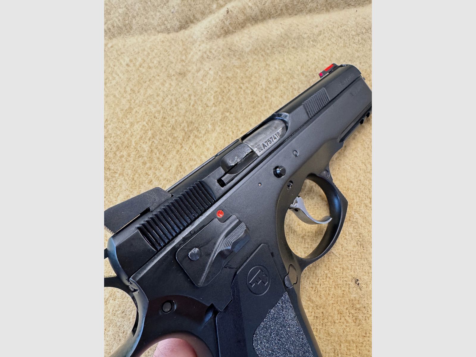CZ 75 SP-01 Shadow Pistole Kal. 9x19