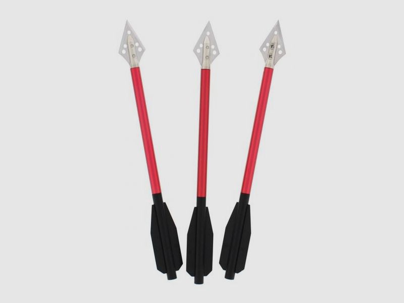 6,5 INCH ALUMINIUM VFILES MET JAGDPOINT - 3-PACK