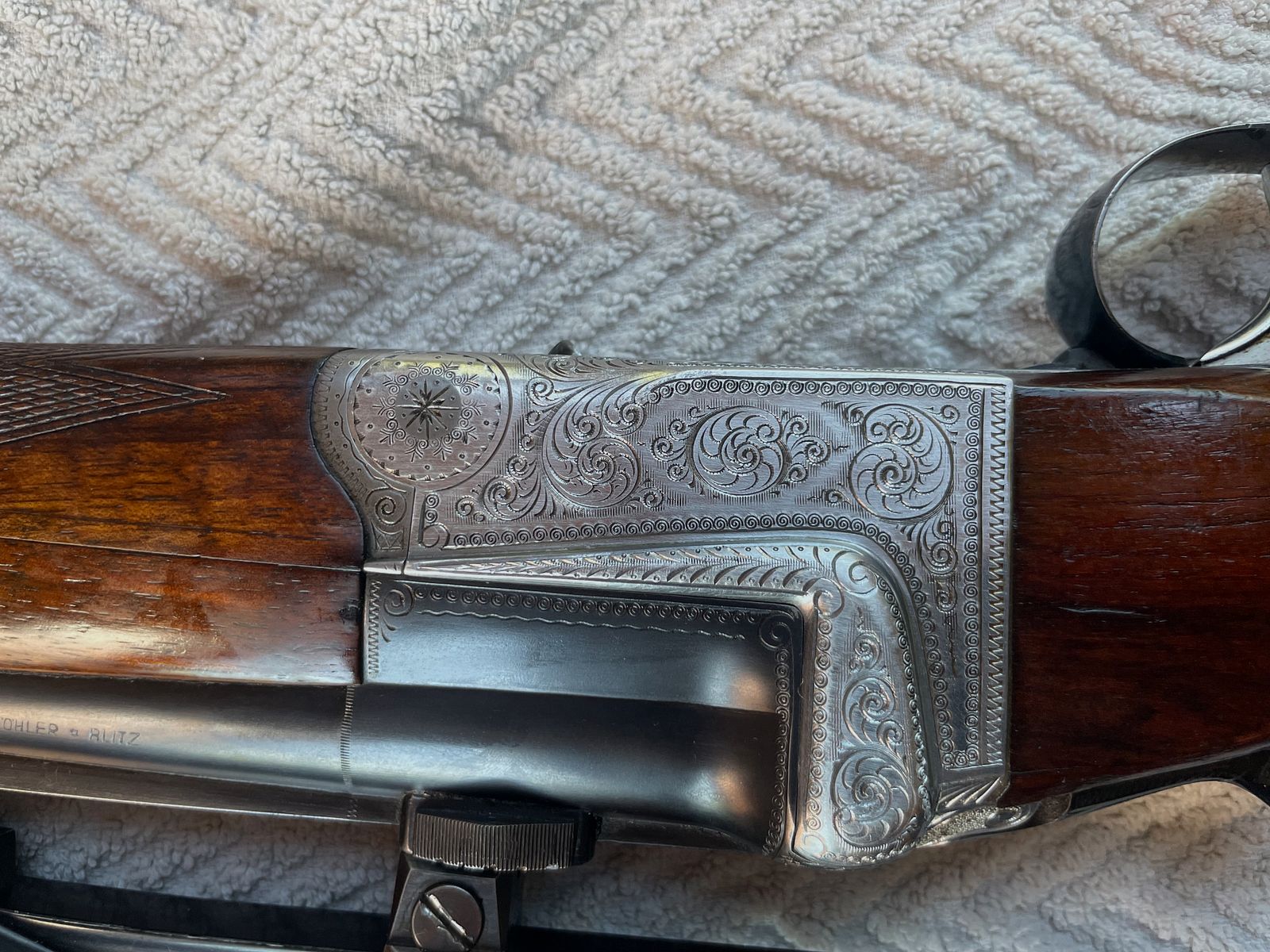 Krieghoff Bockbüchsflinte 7x57R / 16/70, HANDSPANNER